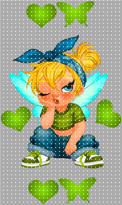 Keychain sticker-Y 2007